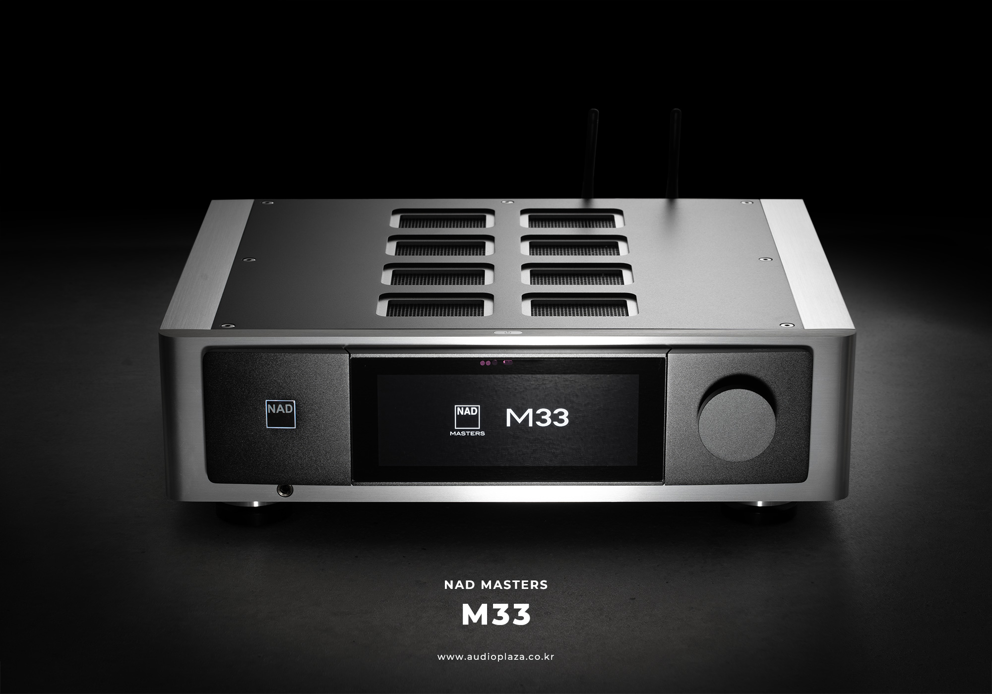 NAD M33 네트워크 스트리밍 시대에 태어난 괴물 같은 하이테크 인티 앰프 DDOMAG 두두오 x 하이파이매거진