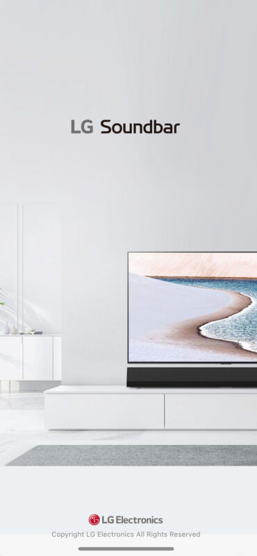 전용앱 LG Soundbar