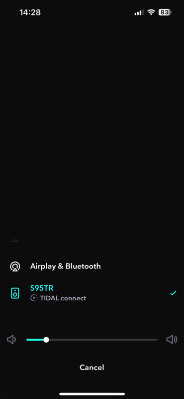 타이달 커넥트 지원